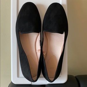 H&M Black Suede-Like Flats Size 40